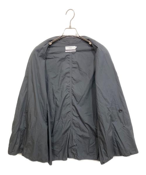 Graphpaper（グラフペーパー）Graphpaper (グラフペーパー) Garment Dyed Poplin Oversized Double Jacket グレー サイズ:Fの古着・服飾アイテム