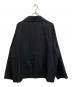 blanc YM (ブランワイエム) Oversize Welt pocket JKT ウールテーラードジャケット ブラック サイズ:M：10000円