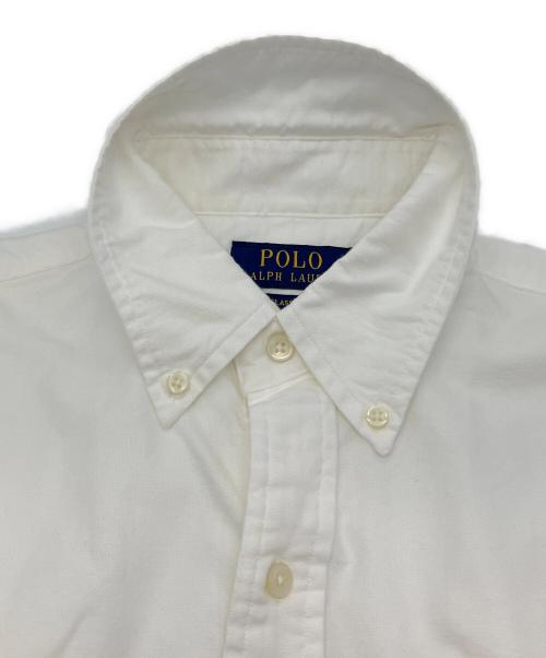 POLO RALPH LAUREN（ポロ・ラルフローレン）POLO RALPH LAUREN (ポロ・ラルフローレン) ボタンダウンシャツ ホワイト サイズ:Mの古着・服飾アイテム