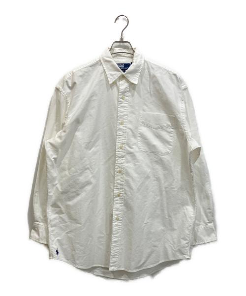 POLO RALPH LAUREN（ポロ・ラルフローレン）POLO RALPH LAUREN (ポロ・ラルフローレン) THE BIG FIT シャツ ホワイト サイズ:Mの古着・服飾アイテム