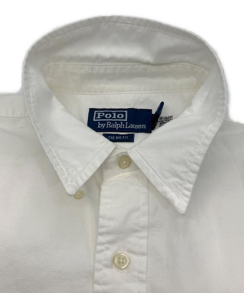 POLO RALPH LAUREN（ポロ・ラルフローレン）POLO RALPH LAUREN (ポロ・ラルフローレン) THE BIG FIT シャツ ホワイト サイズ:Mの古着・服飾アイテム