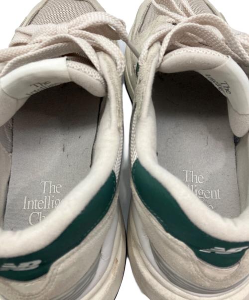 NEW BALANCE（ニューバランス）NEW BALANCE (ニューバランス) ローカットスニーカー アイボリー×グリーン サイズ:28の古着・服飾アイテム