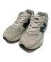 NEW BALANCE（ニューバランス）の古着「ローカットスニーカー」｜アイボリー×グリーン
