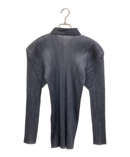 PLEATS PLEASE（プリーツプリーズ）PLEATS PLEASE (プリーツプリーズ) プリーツブラウス ブラック サイズ:size3の古着・服飾アイテム
