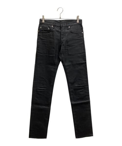 DIOR HOMME（ディオール オム）DIOR HOMME (ディオール オム) シャープノーテーション デニムパンツ エディ期 ブラック サイズ:size71cmの古着・服飾アイテム