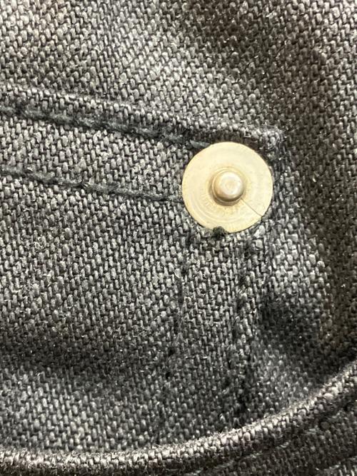 DIOR HOMME（ディオール オム）DIOR HOMME (ディオール オム) シャープノーテーション デニムパンツ エディ期 ブラック サイズ:size71cmの古着・服飾アイテム