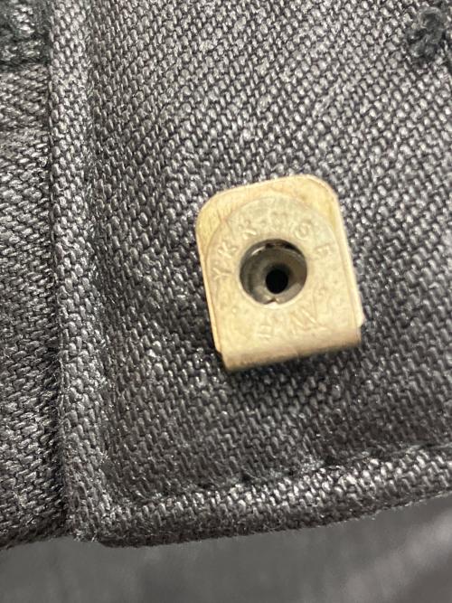 DIOR HOMME（ディオール オム）DIOR HOMME (ディオール オム) シャープノーテーション デニムパンツ エディ期 ブラック サイズ:size71cmの古着・服飾アイテム