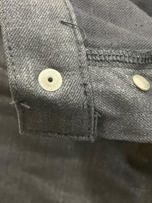 DIOR HOMME（ディオール オム）DIOR HOMME (ディオール オム) シャープノーテーション デニムパンツ エディ期 ブラック サイズ:size71cmの古着・服飾アイテム