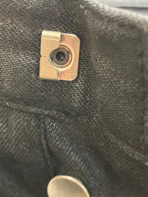 DIOR HOMME（ディオール オム）DIOR HOMME (ディオール オム) シャープノーテーション デニムパンツ エディ期 ブラック サイズ:size71cmの古着・服飾アイテム