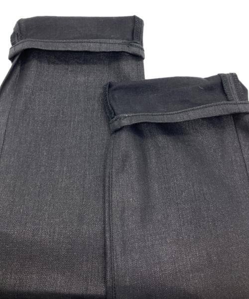 DIOR HOMME（ディオール オム）DIOR HOMME (ディオール オム) シャープノーテーション デニムパンツ エディ期 ブラック サイズ:size71cmの古着・服飾アイテム