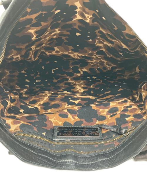 BALENCIAGA（バレンシアガ）BALENCIAGA (バレンシアガ) ザ・シティ リザード風型押し2WAYバッグ ブラックの古着・服飾アイテム