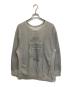 RILY（リリー）の古着「College Logo Crew Neck Sweat ダメージ加工スウェット」｜グレー