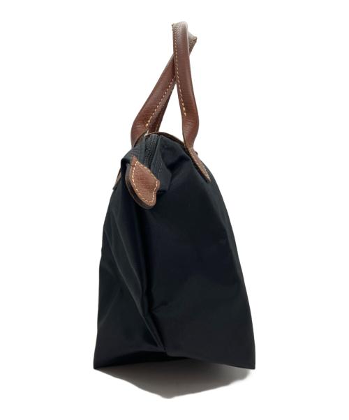 LONGCHAMP（ロンシャン）LONGCHAMP (ロンシャン) ル プリアージュ オリジナル S トップハンドルバッグ ブラックの古着・服飾アイテム