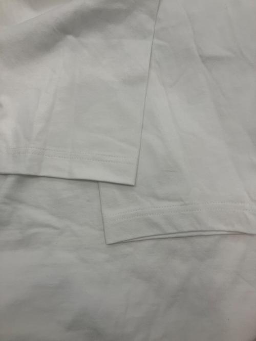 BALENCIAGA（バレンシアガ）BALENCIAGA (バレンシアガ) 22SS PALIS ロゴプリント ロングスリーブカットソー ホワイト サイズ:3の古着・服飾アイテム