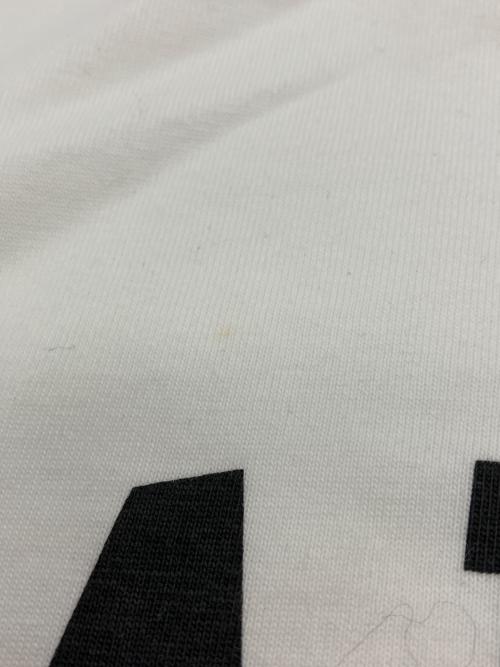 BALENCIAGA（バレンシアガ）BALENCIAGA (バレンシアガ) 22SS PALIS ロゴプリント ロングスリーブカットソー ホワイト サイズ:3の古着・服飾アイテム