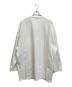 BALENCIAGA (バレンシアガ) 22SS PALIS ロゴプリント ロングスリーブカットソー ホワイト サイズ:3：30000円