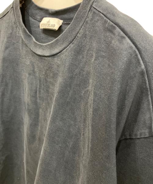 STONE ISLAND（ストーンアイランド）STONE ISLAND (ストーンアイランド) HEAVY COTTON JERSEY GARMENT DYEDカットソー ネイビー サイズ:3XLの古着・服飾アイテム