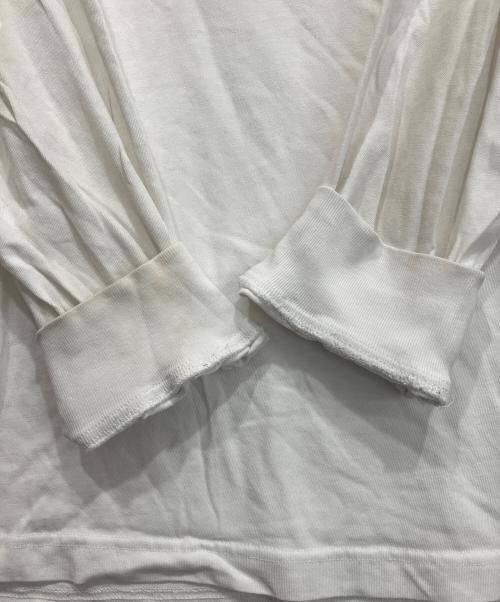 ALEXANDER WANG（アレキサンダー・ワン）ALEXANDER WANG (アレキサンダー・ワン) ロゴロングスリーブカットソー ホワイト サイズ:Lの古着・服飾アイテム