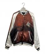 Schottショット）の古着「BATTLE ROYALE SUKA JACKET スカジャン」｜ブラウン