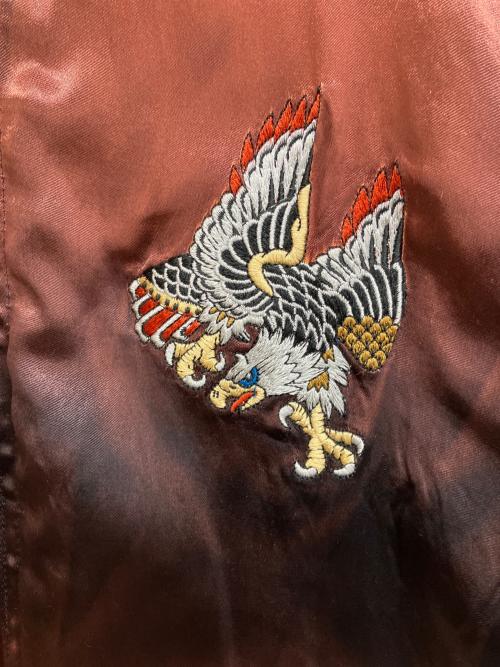 Schott（ショット）Schott (ショット) BATTLE ROYALE SUKA JACKET スカジャン ブラウン サイズ:Mの古着・服飾アイテム