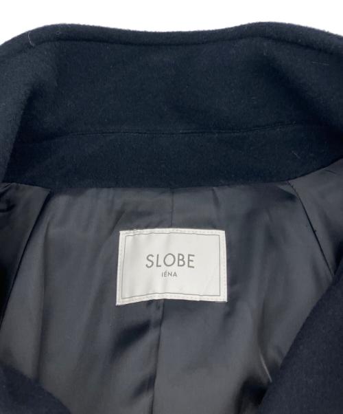 SLOBE IENA（スローブ イエナ）SLOBE IENA (スローブ イエナ) スタンドコクーンコート ネイビー サイズ:38の古着・服飾アイテム