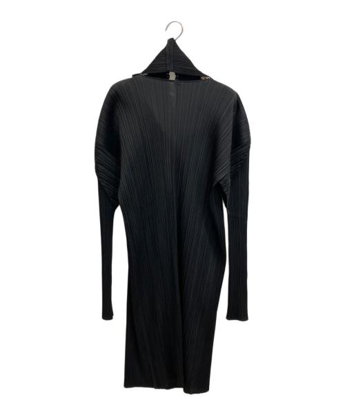 PLEATS PLEASE（プリーツプリーズ）PLEATS PLEASE (プリーツプリーズ) プリーツワンピース ブラック サイズ:size4の古着・服飾アイテム