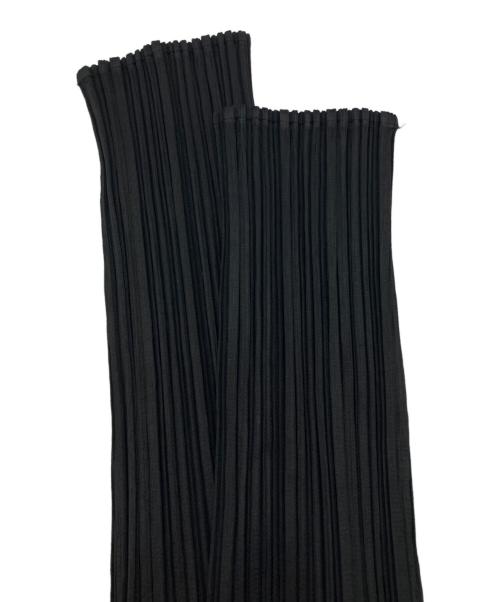PLEATS PLEASE（プリーツプリーズ）PLEATS PLEASE (プリーツプリーズ) プリーツワンピース ブラック サイズ:size4の古着・服飾アイテム