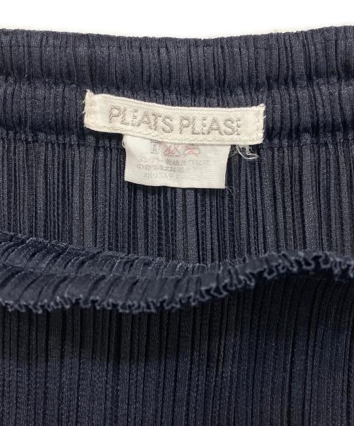 PLEATS PLEASE（プリーツプリーズ）PLEATS PLEASE (プリーツプリーズ) プリーツロングスカート ネイビー サイズ:不明の古着・服飾アイテム