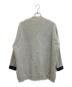 nagonstans (ナゴンスタンス) double-face cardigan/ダブルフェイス カーディガン グレー サイズ:M：10000円