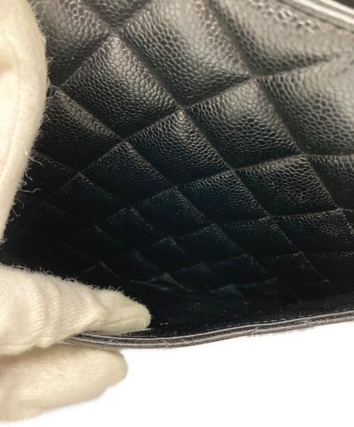 CHANEL（シャネル）CHANEL (シャネル) 復刻 キャビアスキン トートバッグ ブラックの古着・服飾アイテム