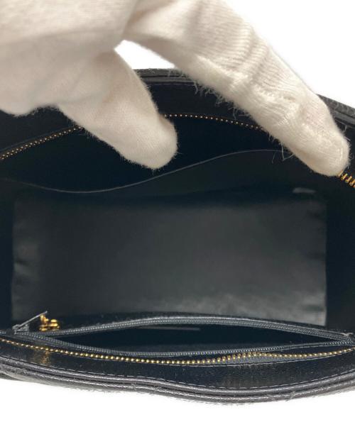 CHANEL（シャネル）CHANEL (シャネル) 復刻 キャビアスキン トートバッグ ブラックの古着・服飾アイテム