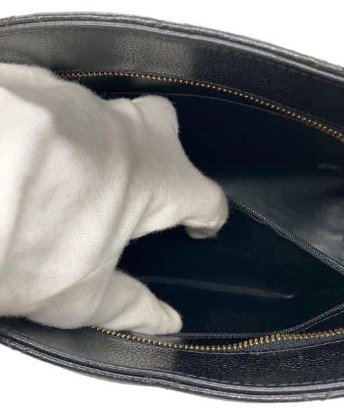 CHANEL（シャネル）CHANEL (シャネル) 復刻 キャビアスキン トートバッグ ブラックの古着・服飾アイテム