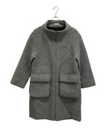 TABASA VOYAGE（タバサ ヴォワイヤージュ）の古着「ボンディング クロス コート」｜グレー