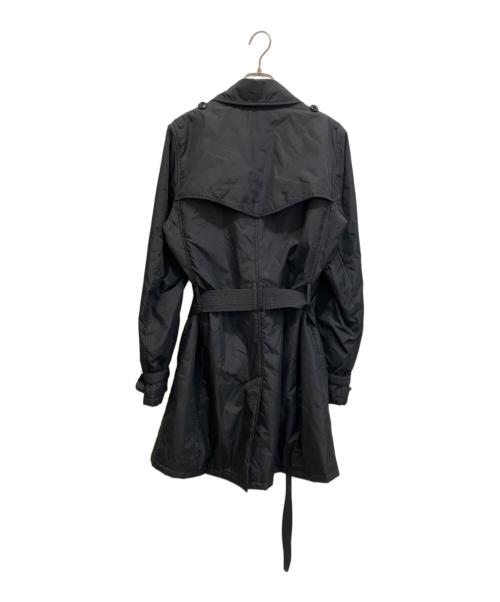 BURBERRY LONDON（バーバリーロンドン）BURBERRY LONDON (バーバリーロンドン) 裏ビッグチェック 中綿トレンチコート ブラック サイズ:27の古着・服飾アイテム