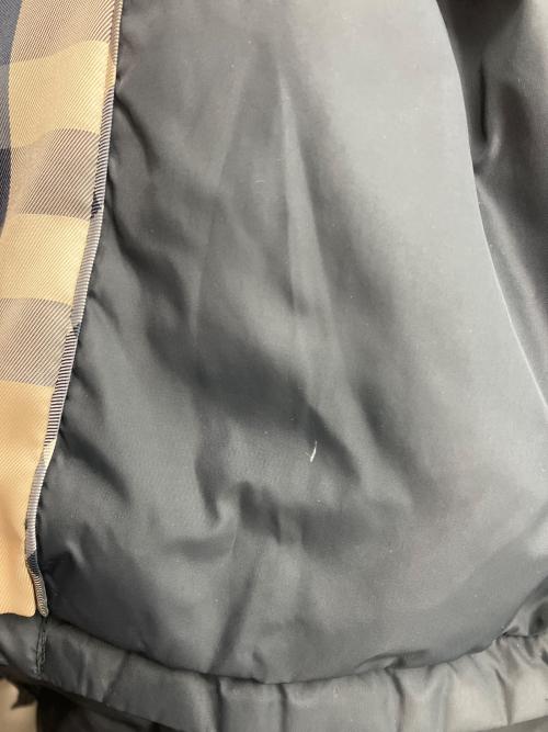 BURBERRY LONDON（バーバリーロンドン）BURBERRY LONDON (バーバリーロンドン) 裏ビッグチェック 中綿トレンチコート ブラック サイズ:27の古着・服飾アイテム