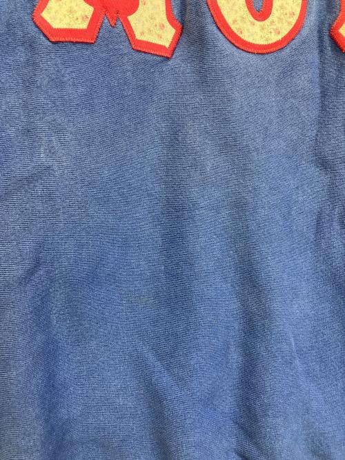 Champion REVERSE WEAVE（チャンピオン リバース ウィーブ）Champion REVERSE WEAVE (チャンピオン リバース ウィーブ) 90S MOMパッチワークスウェット ブルー サイズ:Lの古着・服飾アイテム