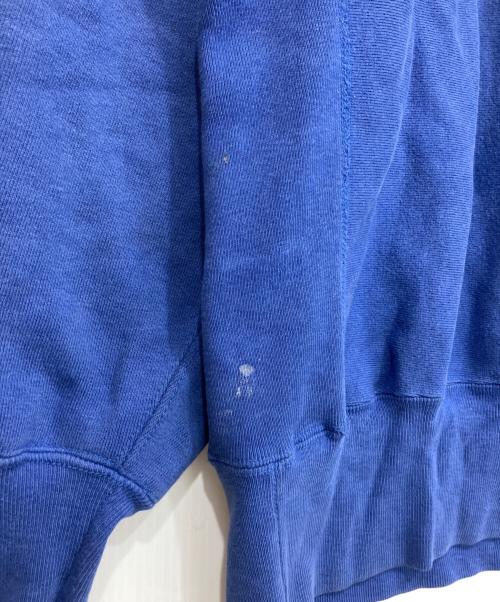 Champion REVERSE WEAVE（チャンピオン リバース ウィーブ）Champion REVERSE WEAVE (チャンピオン リバース ウィーブ) 90S MOMパッチワークスウェット ブルー サイズ:Lの古着・服飾アイテム
