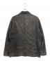Y'S for men (ワイズフォーメン) 24AW BLEACHING DENIM BLOUSON WITH 5-POCKETS ブリーチジャケット ブラック サイズ:size3：40000円