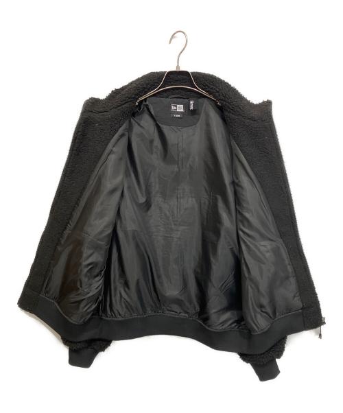 GROUND Y（グラウンドワイ）GROUND Y (グラウンドワイ) New Era (ニューエラ) BOA BLOUSON GY LOGO フリースジャケット ブラック サイズ:ＸＬの古着・服飾アイテム