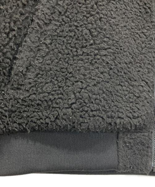 GROUND Y（グラウンドワイ）GROUND Y (グラウンドワイ) New Era (ニューエラ) BOA BLOUSON GY LOGO フリースジャケット ブラック サイズ:ＸＬの古着・服飾アイテム