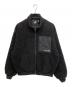 GROUND Y（グラウンドワイ）の古着「BOA BLOUSON GY LOGO フリースジャケット」｜ブラック