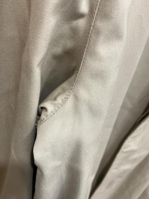Burberry's（バーバリーズ）Burberry's (バーバリーズ) 裏ノバチェック比翼ステンカラーコート ベージュ サイズ:不明の古着・服飾アイテム