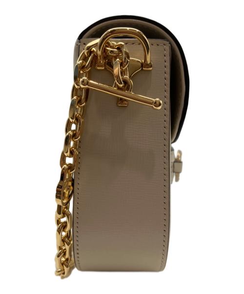 GUCCI（グッチ）GUCCI (グッチ) HORSEBIT 1955 ミニ ショルダーバッグ アイボリーの古着・服飾アイテム