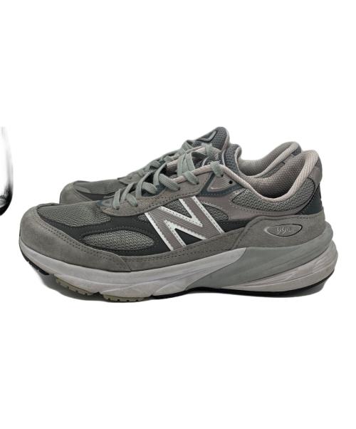 NEW BALANCE（ニューバランス）NEW BALANCE (ニューバランス) 990V6 ローカットスニーカー グレー サイズ:27の古着・服飾アイテム