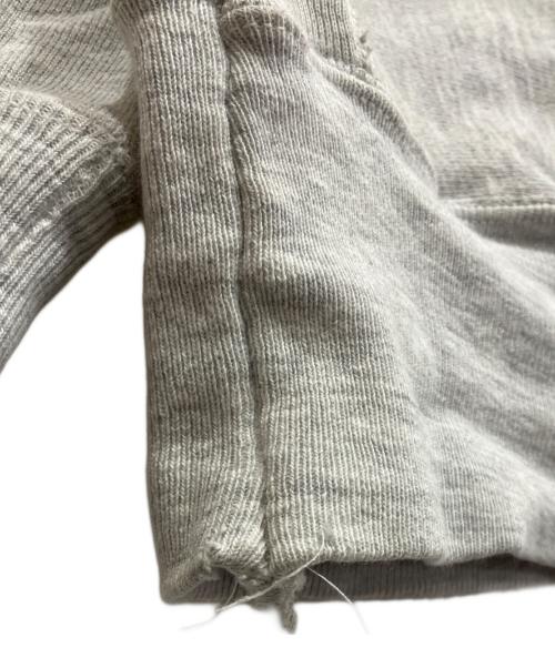 Champion REVERSE WEAVE（チャンピオン リバース ウィーブ）Champion REVERSE WEAVE (チャンピオン リバース ウィーブ) 90S  3段プリント スウェット グレー×レッド サイズ:Lの古着・服飾アイテム