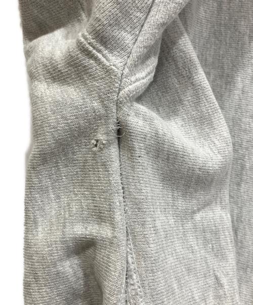 Champion REVERSE WEAVE（チャンピオン リバース ウィーブ）Champion REVERSE WEAVE (チャンピオン リバース ウィーブ) 90S  3段プリント スウェット グレー×レッド サイズ:Lの古着・服飾アイテム