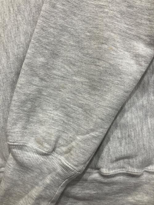 Champion REVERSE WEAVE（チャンピオン リバース ウィーブ）Champion REVERSE WEAVE (チャンピオン リバース ウィーブ) 90S  3段プリント スウェット グレー×レッド サイズ:Lの古着・服飾アイテム