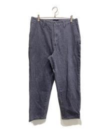 DESCENDANT（ディセンダント）の古着「DENIM TROUSERS パンツ」｜ネイビー