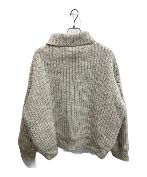 VISVIM（ビズビム）VISVIM (ビズビム) AMPLUS TURTLENECK KNIT タートルネックニット ベージュ サイズ:4の古着・服飾アイテム