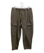 LOOPEルーペ）の古着「PLEATED EASY CARGO/カーゴパンツ」｜グリーン